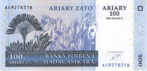 100 Ariary 2004